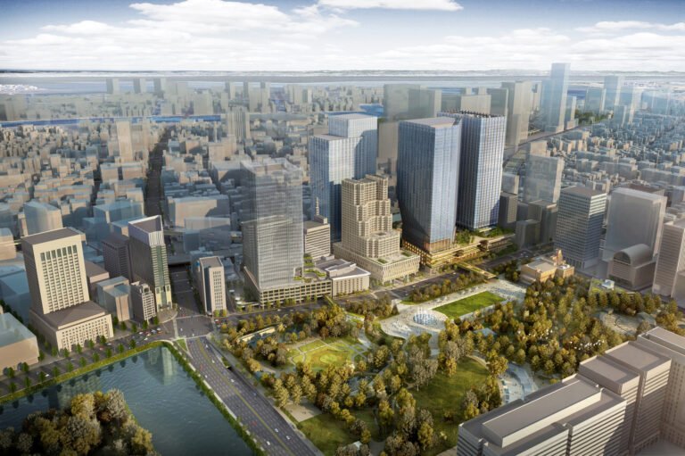 PLP Architecture Unveils Masterplan of Tokyo Cross Park Vision
