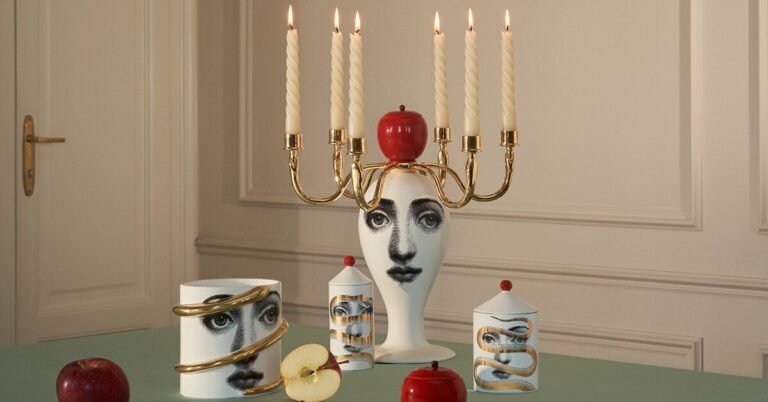 fornasetti suspends time with its new candle and home fragrances collection