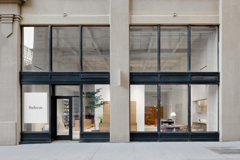 Reform opens a flagship East Coast showroom in Brooklyn’s Dumbo neighborhood, designed with Norm Architects