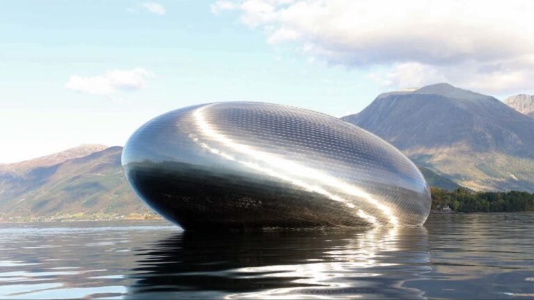 Snapshot: Kvorning Design’s Shimmering Salmon Eye Floats Off the Norwegian Coast