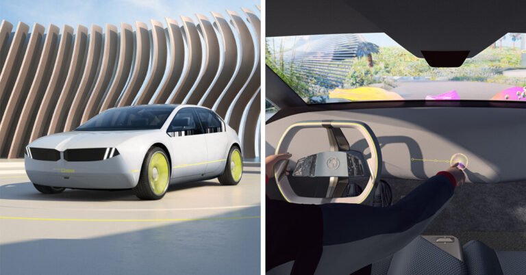 BMW showcases chameleon-like i vision dee digital EV concept at CES 2023