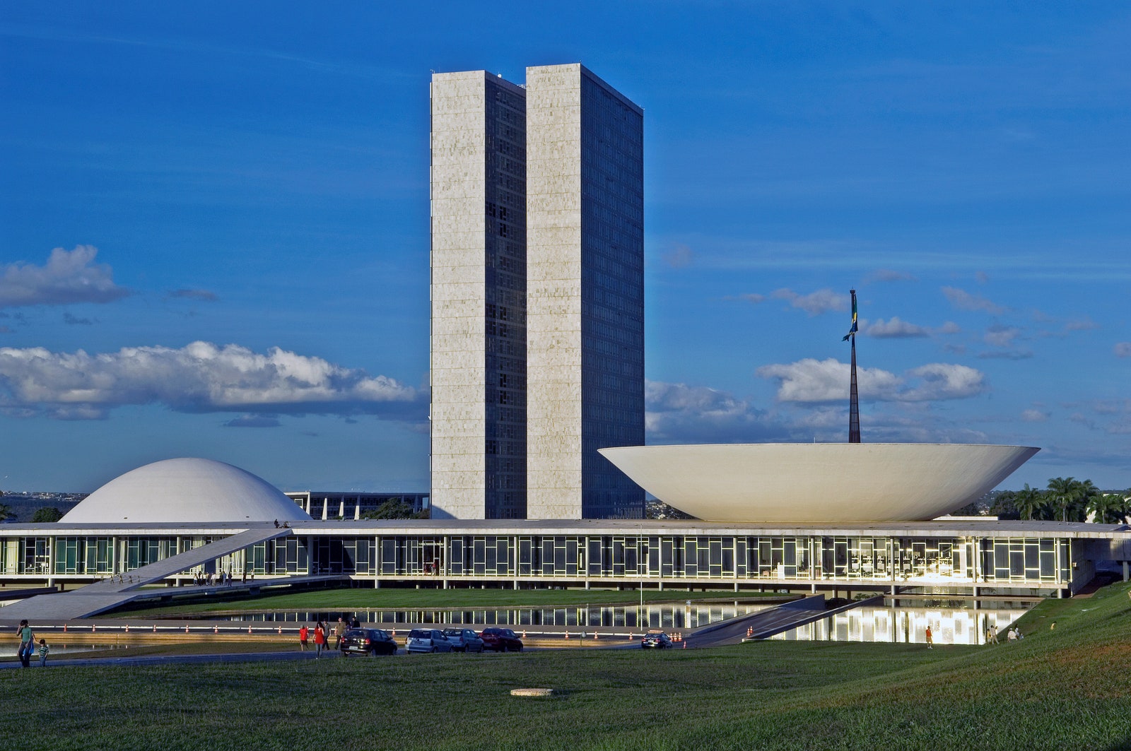 Congresso Nacional Eixo Monumental Brasilia DF البرازيل.