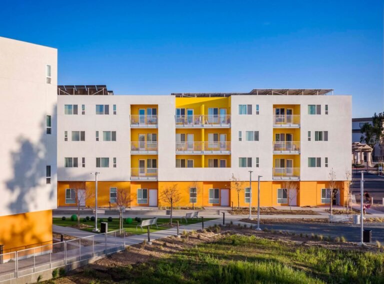 BNIM’s Keeler Court Apartments is an affordable-housing complex with an emphasis on outdoor community space