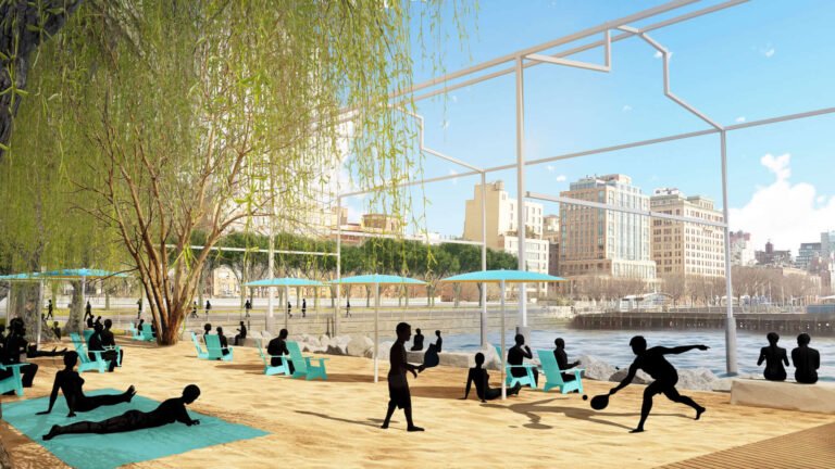 Manhattan’s first public beach will open this summer
