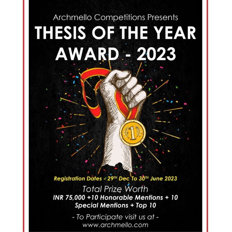 Archmello – Thesis Of The Year Award : 2023
