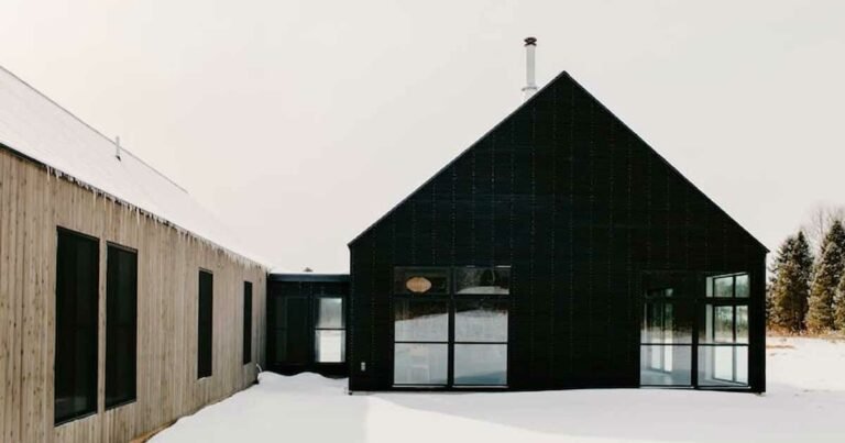 ‘svart hus’ in wisconsin embraces japanese and scandinavian design principles