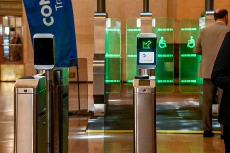 MTA trials a touchless turnstile system to cut down fare evasion