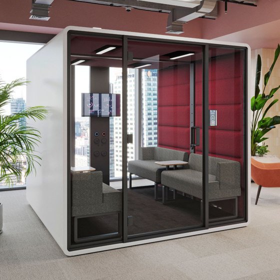 Hushoffice’s functional and flexible future workspaces | News | Architonic