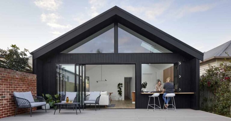 The New Addition On This Home Includes A Pass-Through Window To The Kitchen