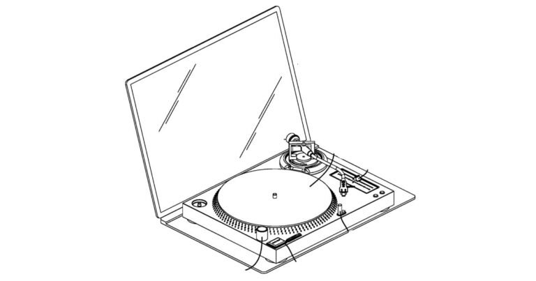 is apple developing modular macbook with removable touchscreens & attachable turntable?