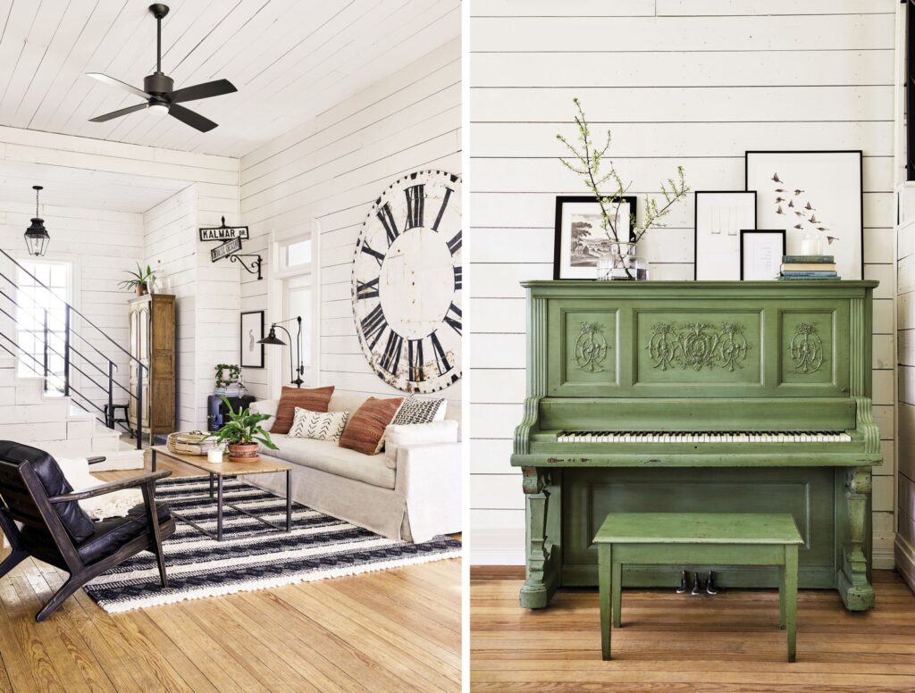 The living room
