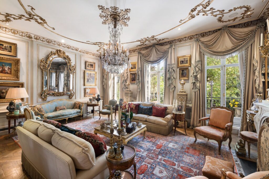 opulent reception room