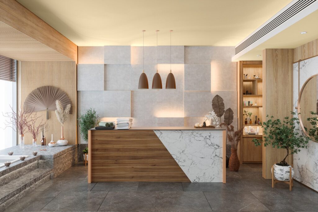 wellness center in PPG 2024 Color of the Year