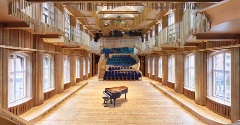 A Stockholm Concert Hall Combines Top Acoustics with Delicate Details