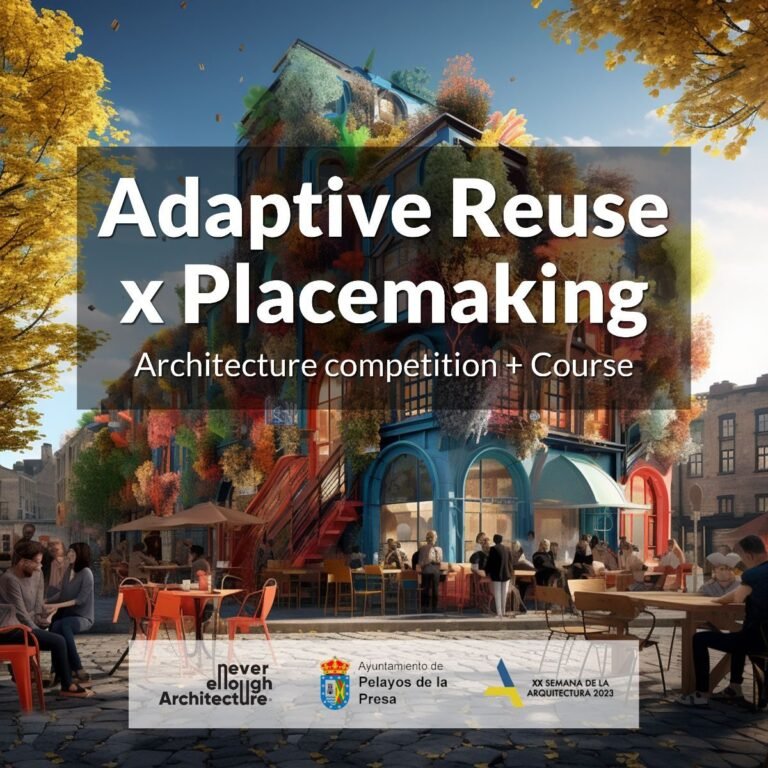 Architecture competition + Course: Adaptive Reuse x Placemaking
