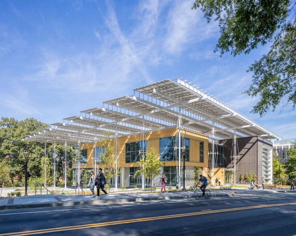Architectural Featherweights: 10 Awe-Inspiring Canopies Drawn in Section