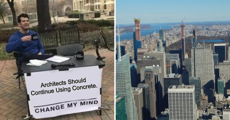 “Architects Should Continue Using Concrete. Change My Mind.”