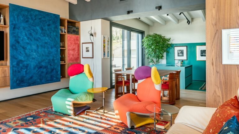This Colorful Apartment in Northern Italy Embraces Bold and Bright Design
