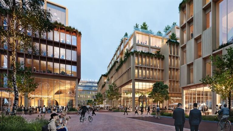 Stockholm Wood City: Masterplanning The World’s Largest Timber Construction Project