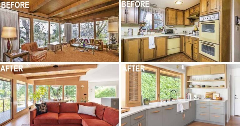 Before And After – A Respectful Remodel For A Mid-Century Modern Home