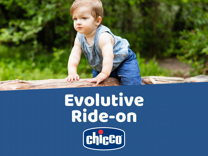 Evolutive Ride-On - Chicco’s new creative challenge