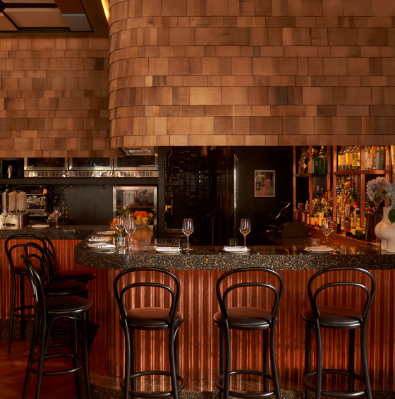 Four restaurant interiors that serve up texture