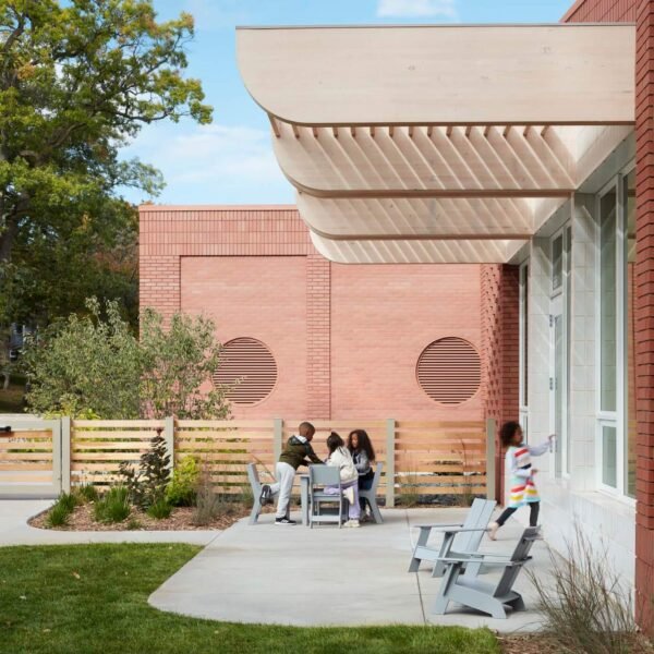 HGA uses simple geometries to achieve a child-centered design