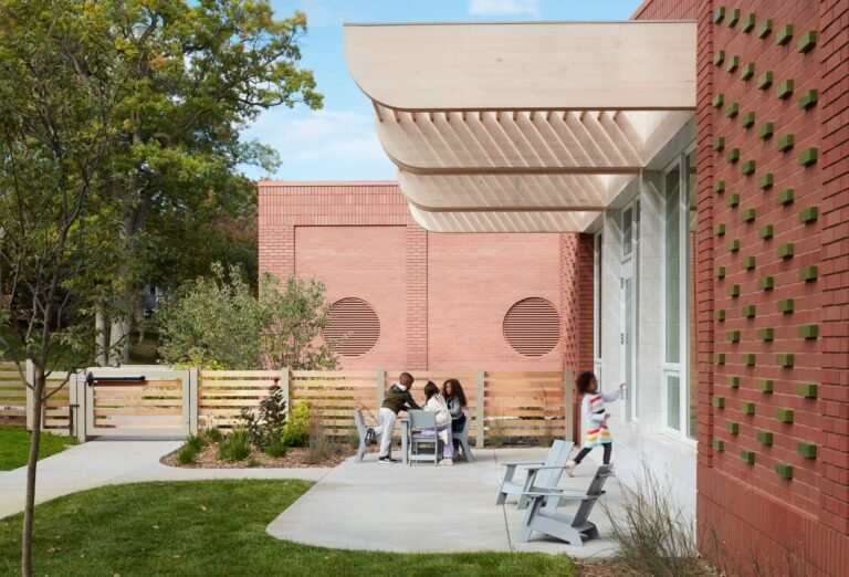 HGA uses simple geometries to achieve a child-centered design