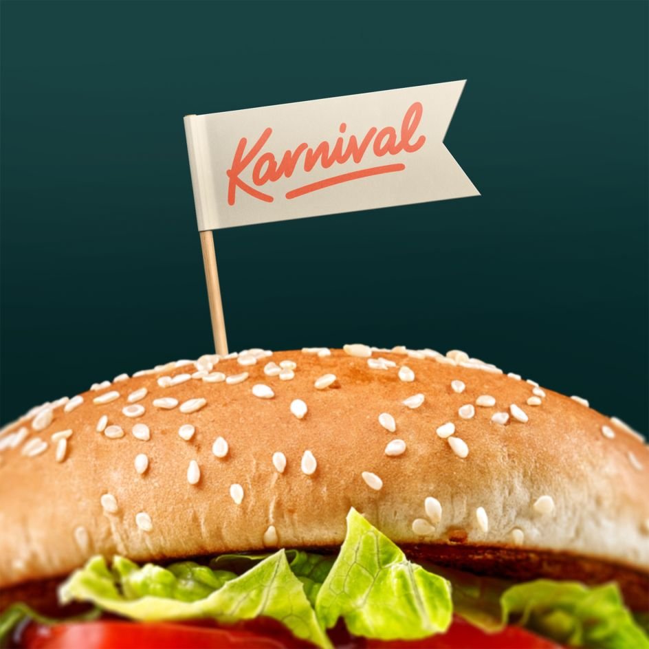 Oli's logo for Karnival, made under the art direction of Thisaway studio (as part of their Karnival rebrand)