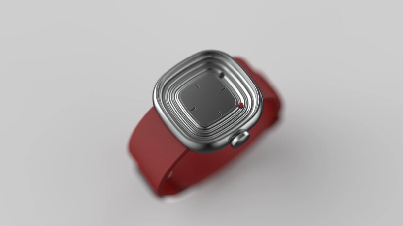 vintage alarm clock wristwatch