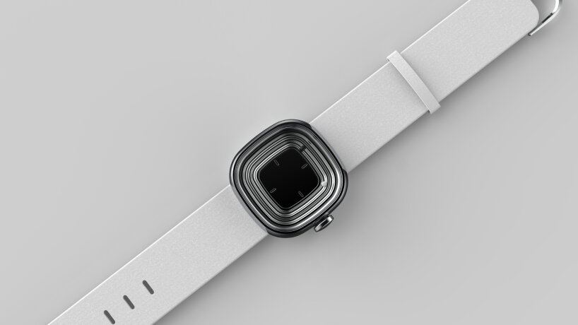 the straps may also be interchangeable