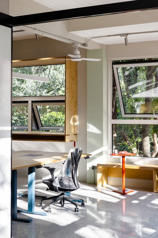 Health & Beauty Office Space / Shang Interior Architects - Interior Photography, Wood, Lighting, Table, Chair, Glass