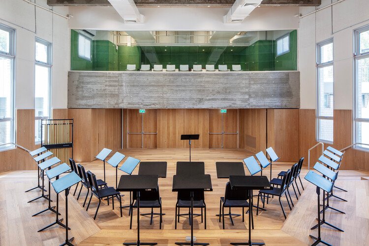 Music Center Tel Aviv-Yafo / Ifat Finkelman + Dan Hasson - Interior Photography, Dining room, Table, Chair, Windows, Wood