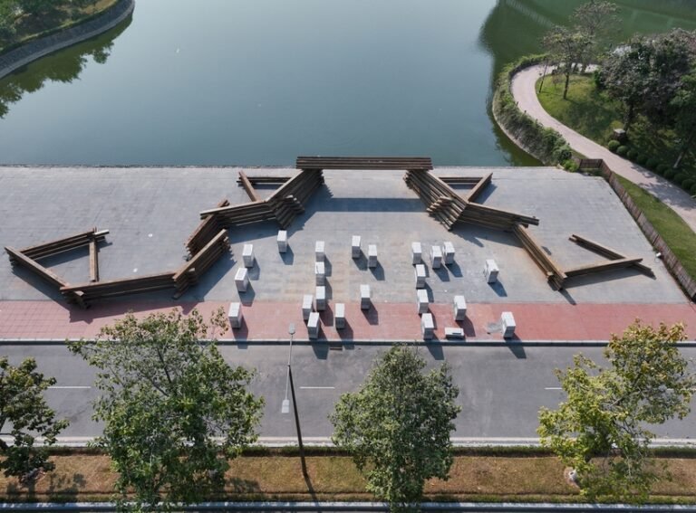 takashi niwa's stacked steel memorial honors vietnam construction industry's unsung heroes