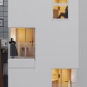 Hotel Rakuragu / kooo architects - Interior Photography, Kitchen, Balcony