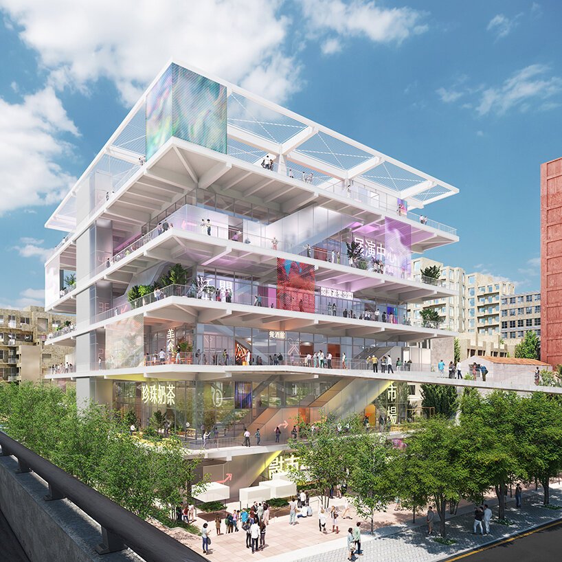 mvrdv market cube taiwan