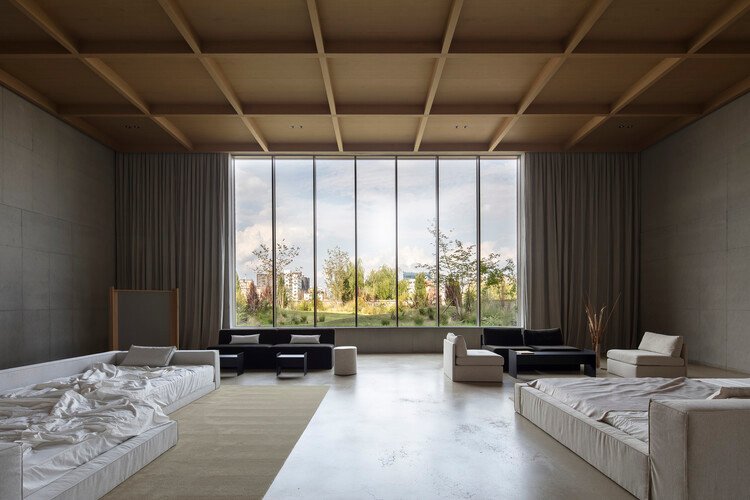 STAY MORE Flagship Store / STAY Architects - Interior Photography, Wood, Lighting, Chair, Bedroom