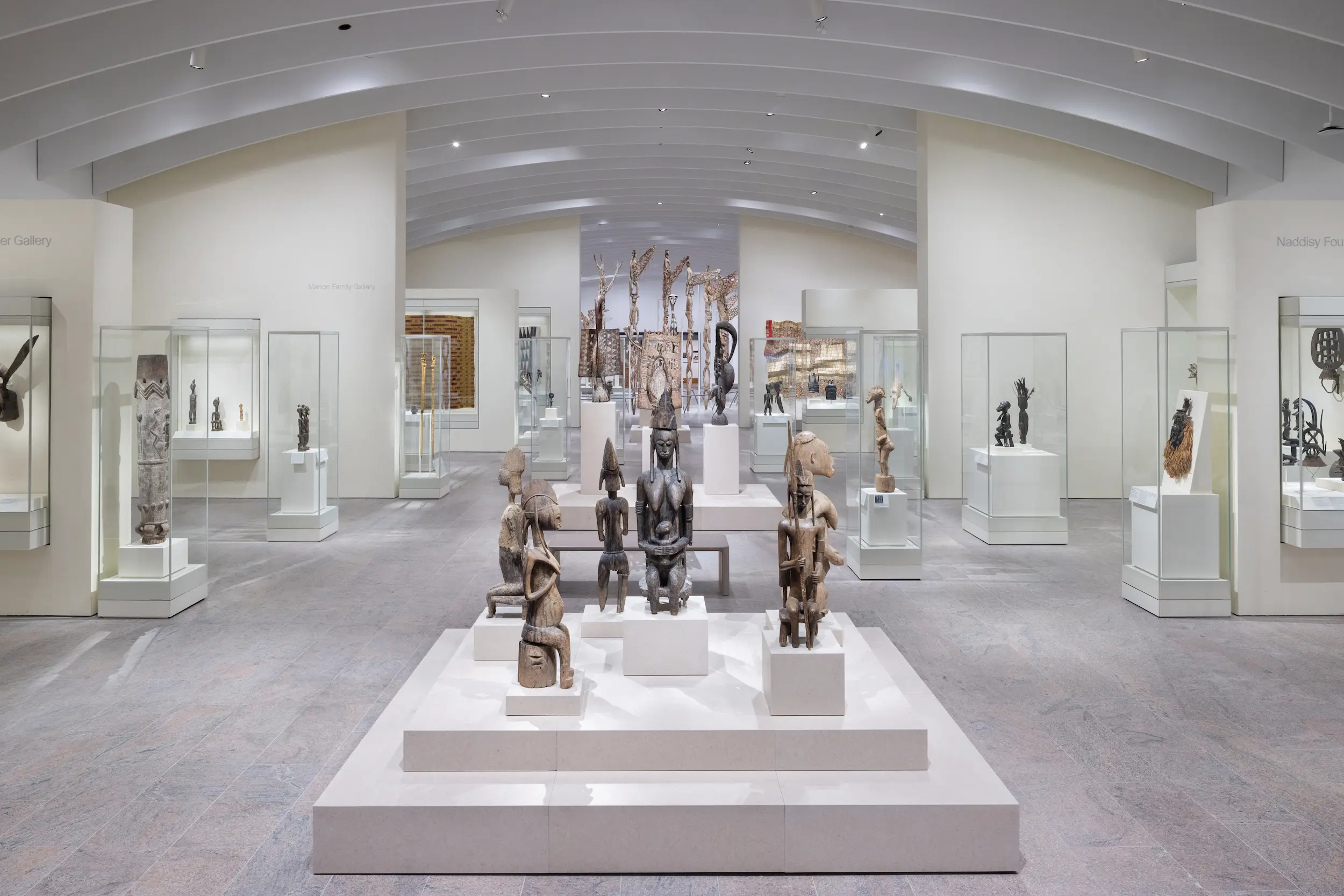 rockefeller wing installation view.
