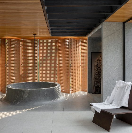 Top ten: curated bathrooms with wood surfaces | News | Architonic