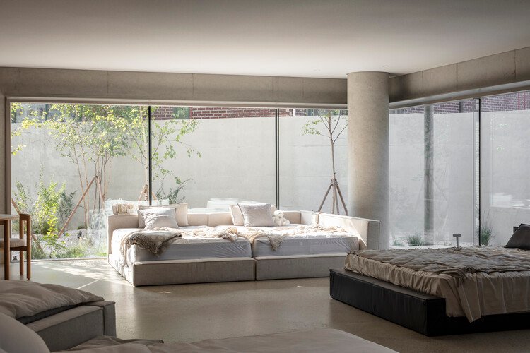 STAY MORE Flagship Store / STAY Architects - Interior Photography, Living Room, Sofa, Bed, Lighting, Bedroom