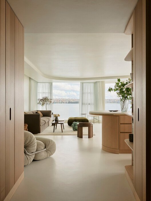 Darling Point Apartment / Studio ZAWA - Interior Photography, Wood, Chair