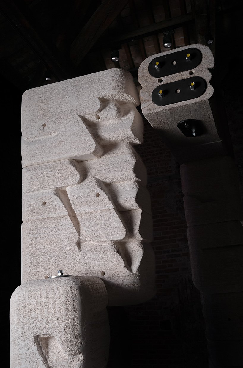 3D printed marble dust