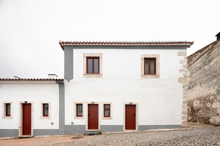 Estremoz 6 Houses / A+Architecture - Door, Concrete