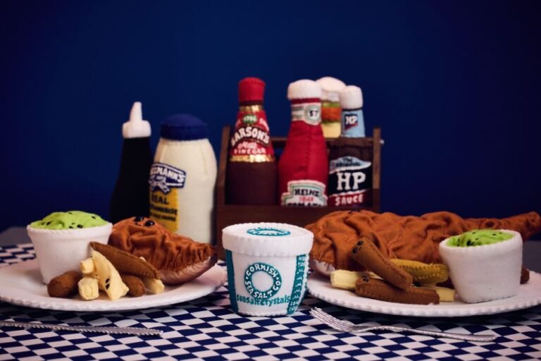 Fish, chips & 65,000 felt pieces: Lucy Sparrow's back on Bourdon Street