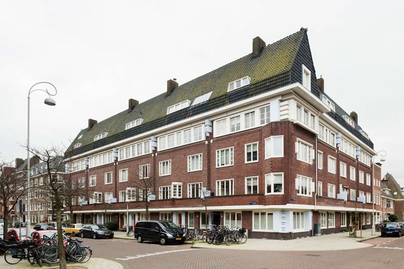 An old building in Amsterdam.