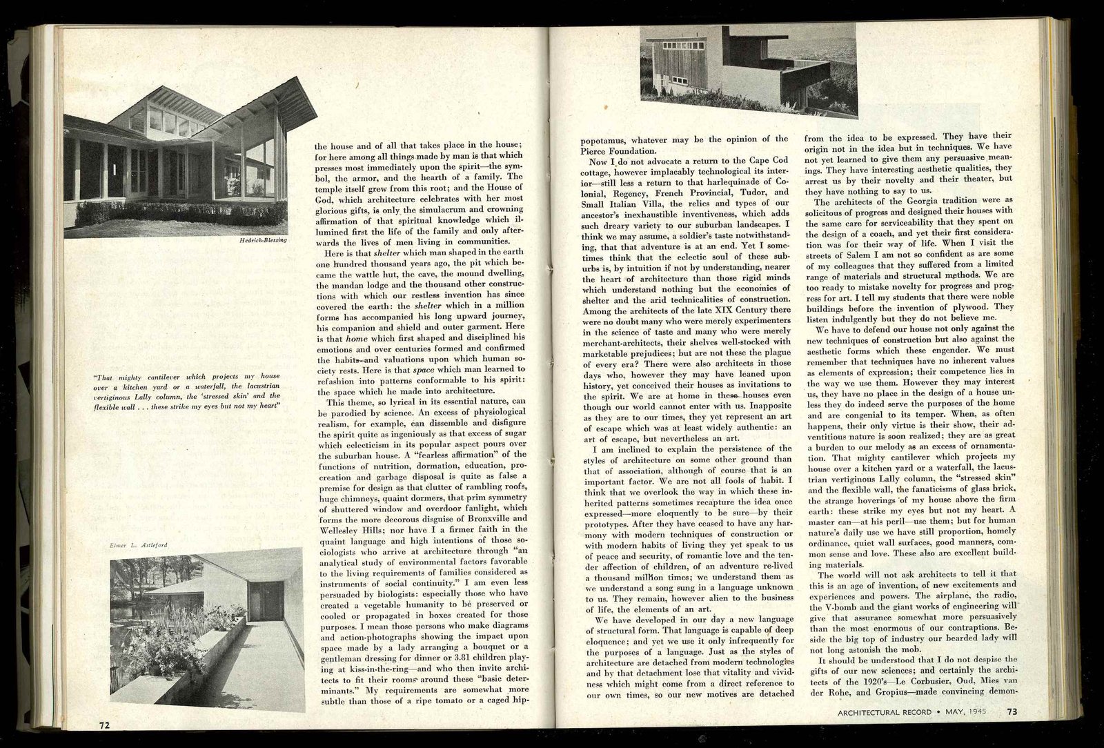 Architectural Record, May 1945