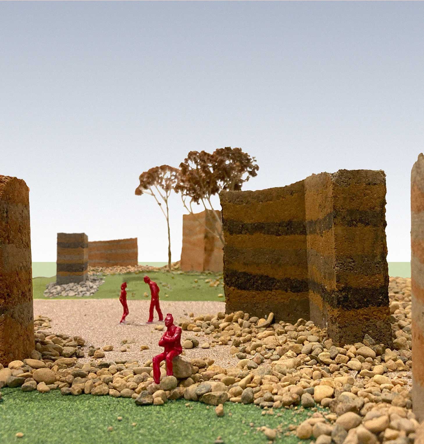 rammed earth
