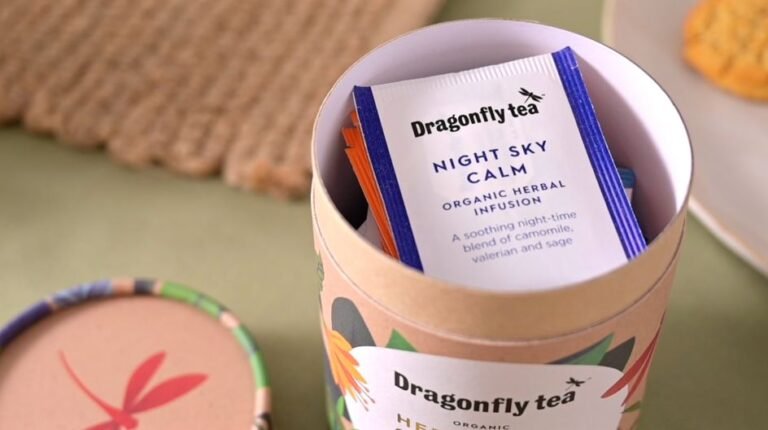 Lark Design Studio gives Dragonfly Tea a giftable twist with its first-ever Herbal Tea Collection