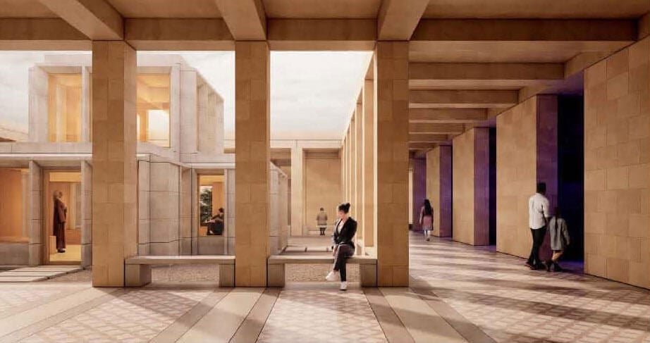 courtyard rendering