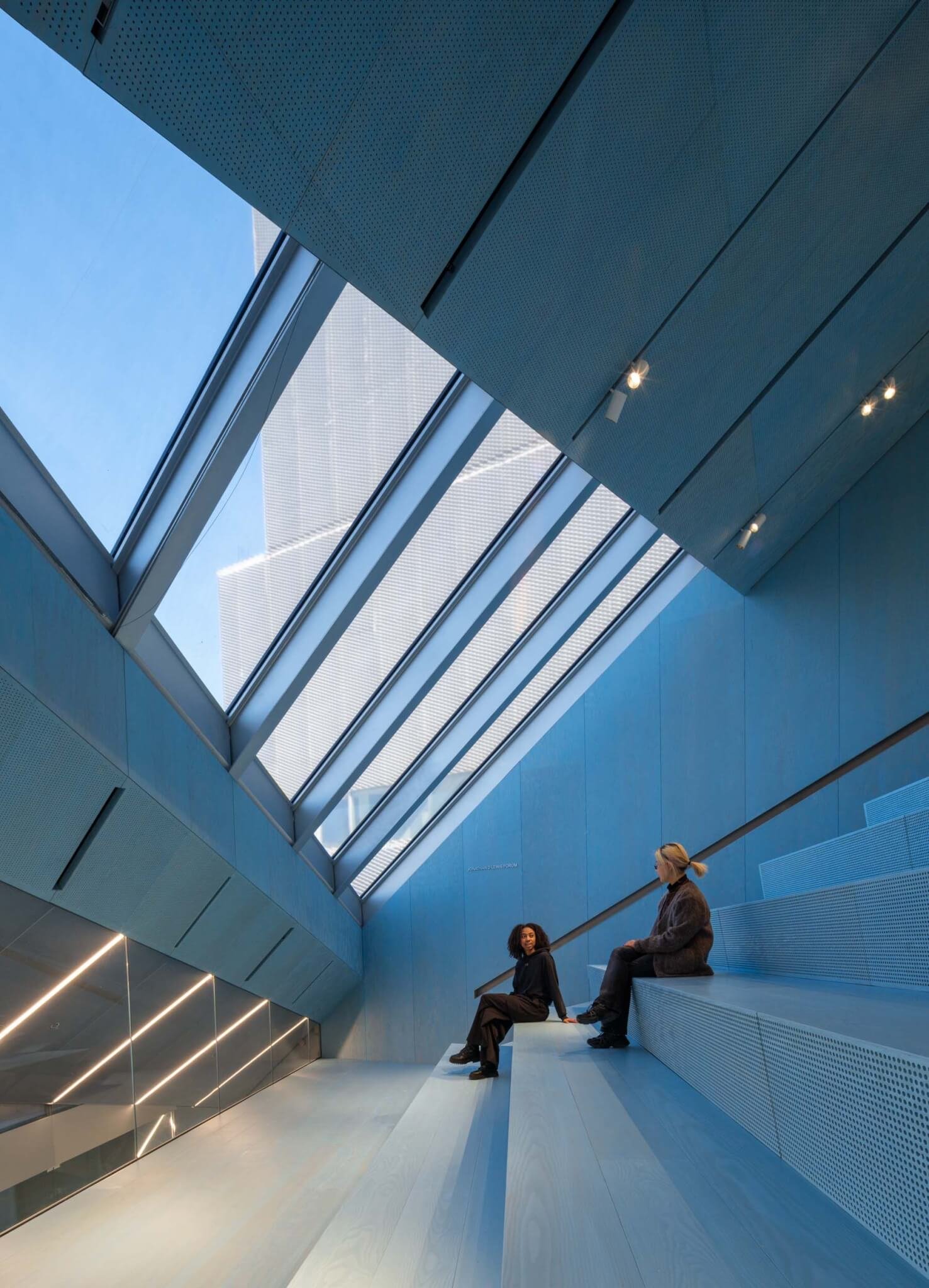 another staircase inside new museum